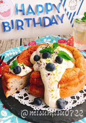 動画有☆糖質制限マキベリーチーズケーキ-レシピのメイン写真