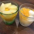 炭酸シュワシュワッ✨白玉フルーツポンチ