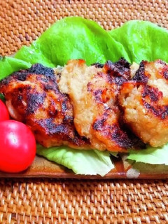 鶏モモ肉と舞茸の落とし焼き-レシピのメイン写真