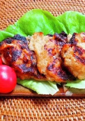 鶏モモ肉と舞茸の落とし焼き-レシピのメイン写真
