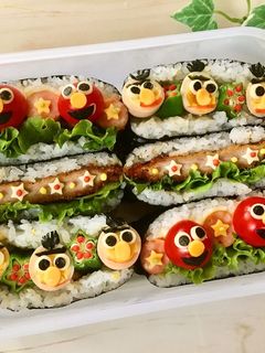 セサミストリート☆おにぎらず-レシピのメイン写真