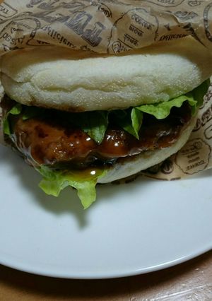 テリヤキバーガー@クローン病食-レシピのメイン写真