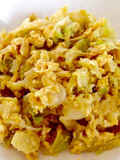母の味。究極のキャベツ卵炒め!-レシピのメイン写真