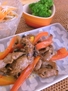 豚肉とパプリカの豆鼓炒め-レシピのメイン写真