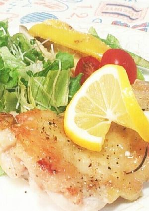 ローズマリー香るレモンチキンステーキ-レシピのメイン写真