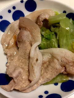 豚肉とレタスのサッパリポン酢味-レシピのメイン写真