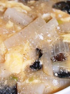 大根と玉子きくらげの中華風炒め-レシピのメイン写真