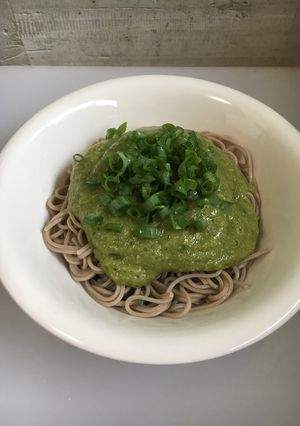 超簡単！オクラ山掛けそば　-レシピのメイン写真