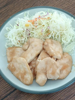 鶏むね肉のしょうが焼き風-レシピのメイン写真