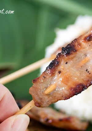タイもち米とムーピン (หมูปิ้ง)-レシピのメイン写真