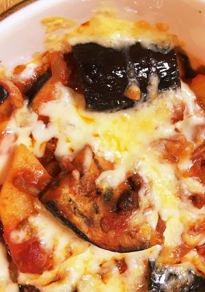 トマト缶使用♡ナスとひき肉グラタン-レシピのメイン写真