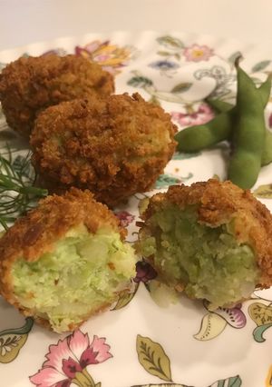 枝豆コロッケ-レシピのメイン写真