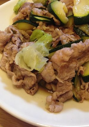 牛肉とレタス炒め-レシピのメイン写真