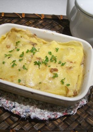 きのこのクレープグラタン-レシピのメイン写真