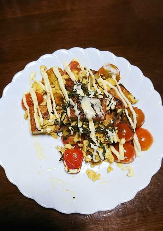 さつま揚げとトマト相性いい！-レシピのメイン写真