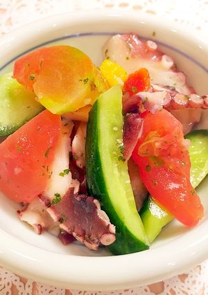 タコと野菜のマリネ★超簡単-レシピのメイン写真
