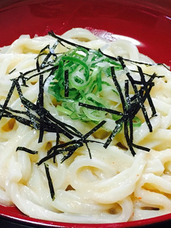 簡単!混ぜるだけ!明太子クリームうどん-レシピのメイン写真