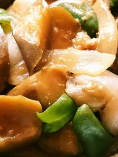 茄子とピーマンのピリ辛味噌炒め-レシピのメイン写真