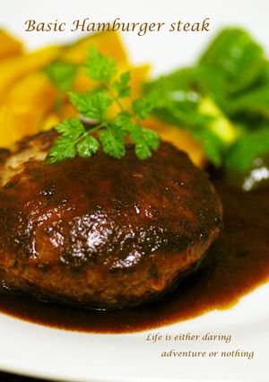 基本のハンバーグ-レシピのメイン写真