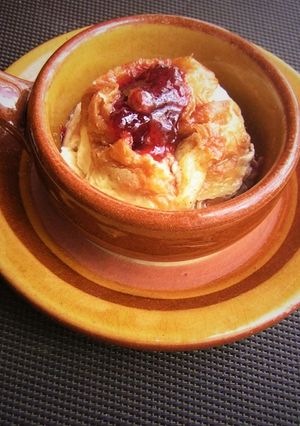クロワッサンプディング-レシピのメイン写真