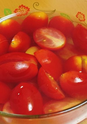 ミツカンレモン酢でミニトマトの和風マリネ-レシピのメイン写真