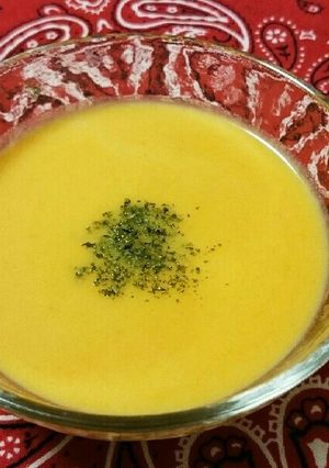 低脂肪牛乳で☆人参冷製スープ♪-レシピのメイン写真