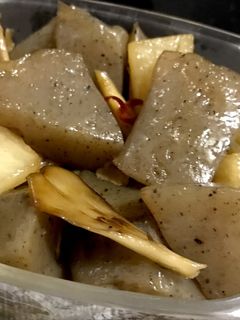 ズボラ飯*大根とこんにゃくのきんぴら-レシピのメイン写真