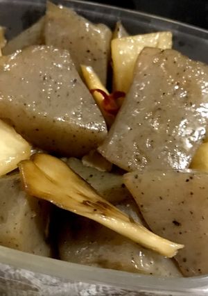 ズボラ飯＊大根とこんにゃくのきんぴら-レシピのメイン写真