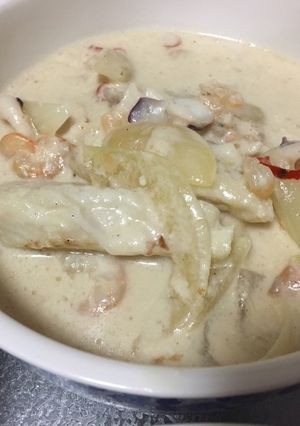白身魚のココナッツミルク煮-レシピのメイン写真