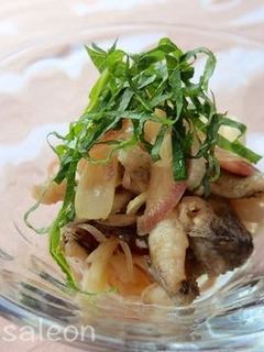 ハゼの甘酢和え ミョウガ仕立て-レシピのメイン写真