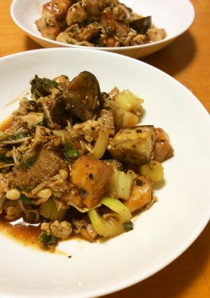 発酵味噌トウチジャンで野菜・豆腐炒め-レシピのメイン写真