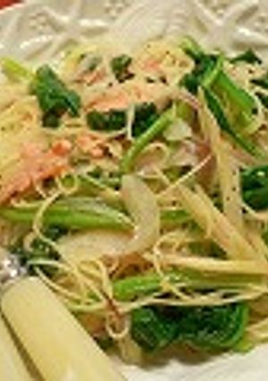サーモンのサッパリレモン風味パスタ-レシピのメイン写真