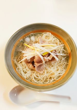 ヘルシー！豚しゃぶの冷やし素麺-レシピのメイン写真