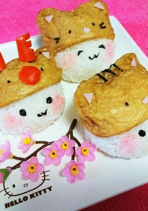 【かわいい】いなり寿司【甘くてふっくら】-レシピのメイン写真