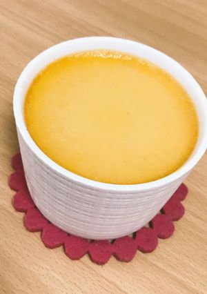 しっかりかためのカボチャプリン-レシピのメイン写真