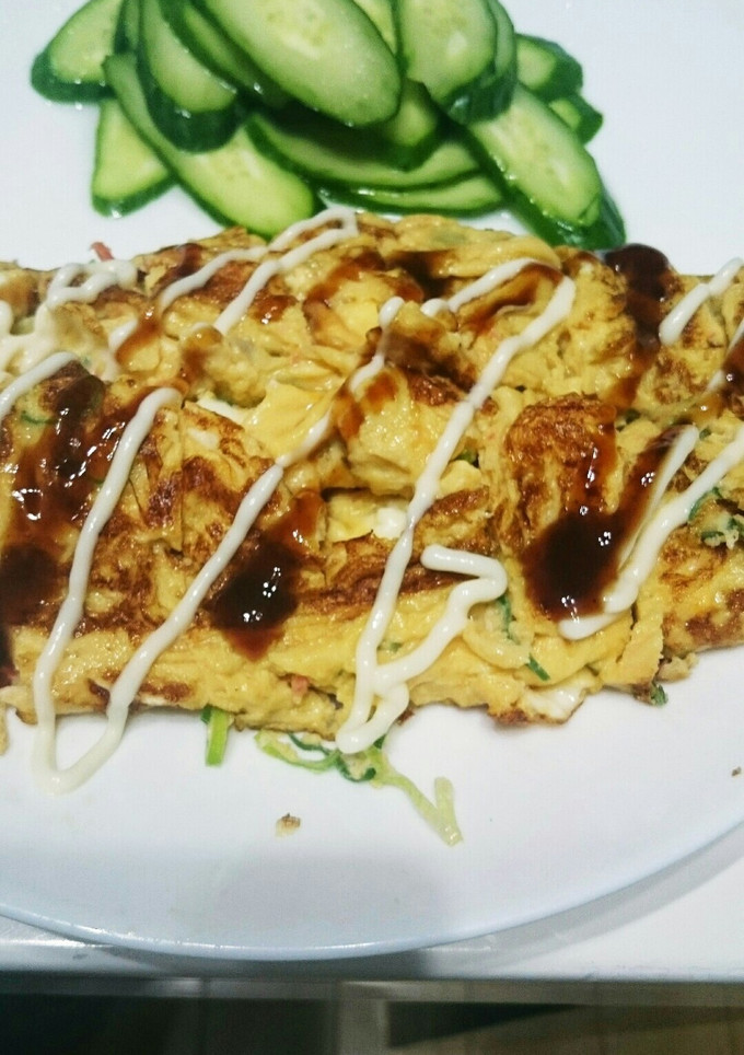 ネギと干しエビの卵焼き♪-レシピのメイン写真