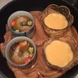 茶碗蒸しとプリン一緒に作成