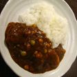 豆と牛スジのカレー