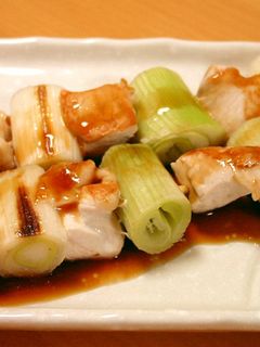 ヘルシー☆柔らかムネ焼き鳥(*^o^*)-レシピのメイン写真