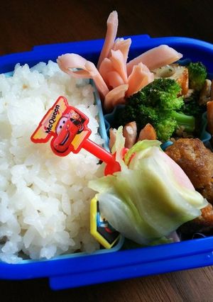 2017/7/25年少弁当-レシピのメイン写真