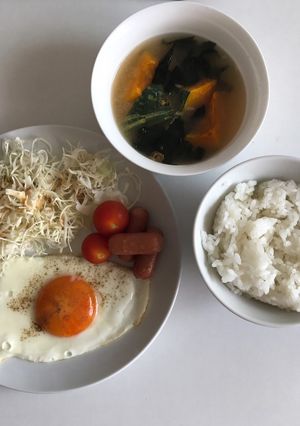女子大生の朝ごはん-レシピのメイン写真