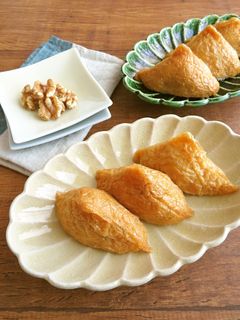 変わりダネごはん♪風味豊か◎くるみいなり-レシピのメイン写真