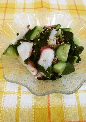 ベジ♪タコときゅうりの和え物-レシピのメイン写真