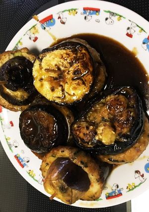 ナスの挟み焼き-レシピのメイン写真