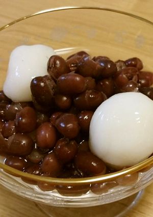 丹波大納言小豆の冷やしぜんざい-レシピのメイン写真