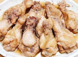 ボンの若鶏手羽元の酢のコトコト煮-レシピのメイン写真