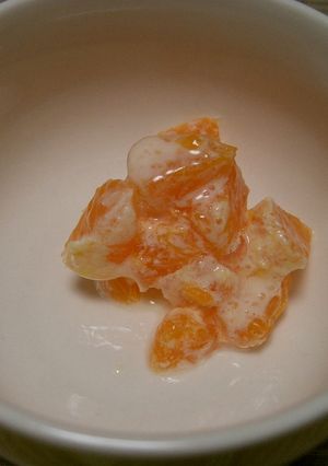 離乳食に ミルクみかん-レシピのメイン写真