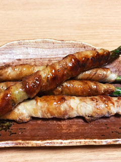 簡単副菜 アスパラ豚肉巻き-レシピのメイン写真