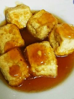 めんつゆで味付け簡単☆揚げ出し豆腐-レシピのメイン写真