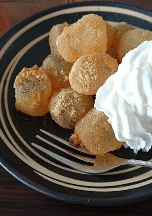 私のわらびもちの食べ方-レシピのメイン写真